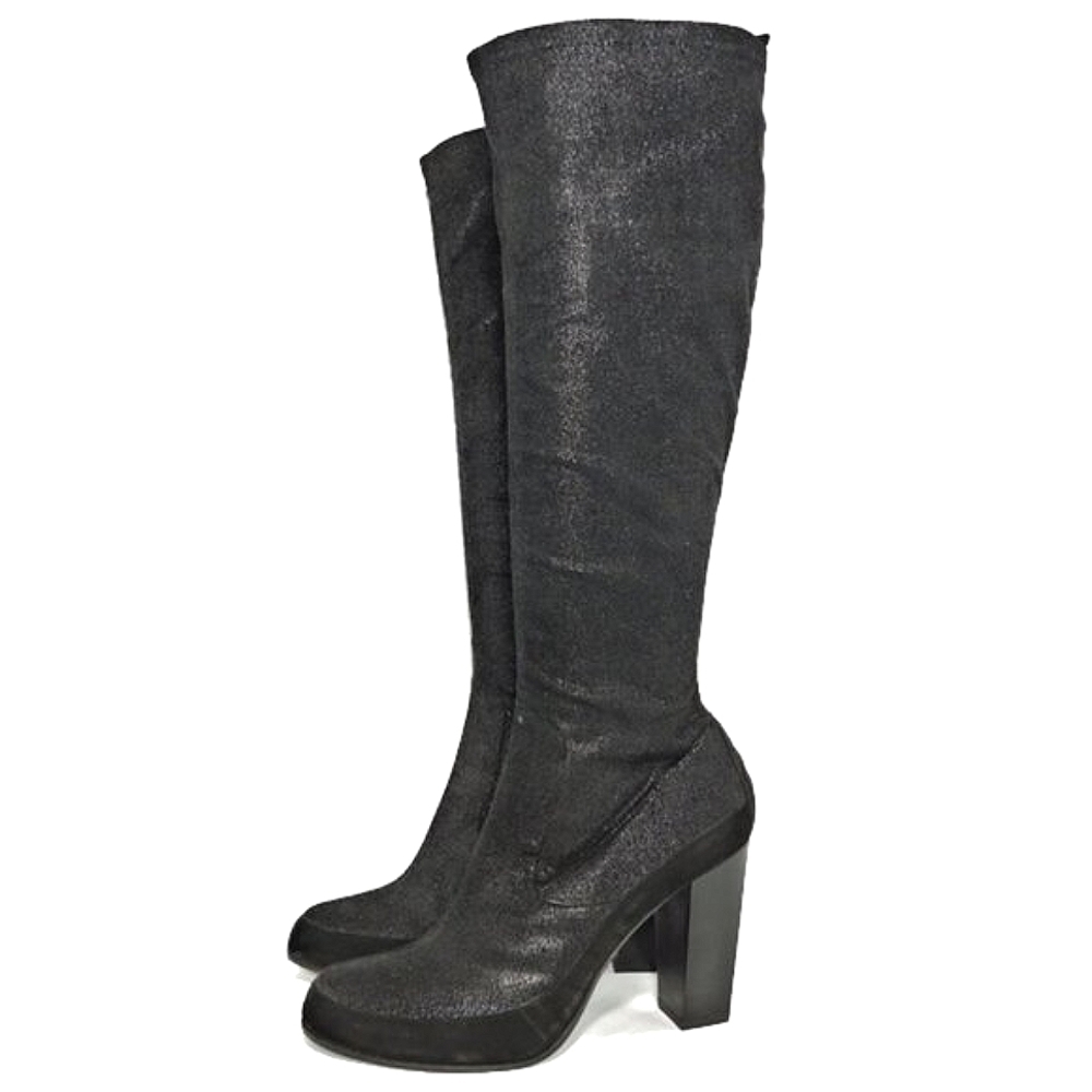 Donald Pliner "Chenia" Over Calf Boots 8.5M New